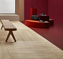Forbo Allura Material 63476DR7-63476DR5 burgundy фото 2 | FLOORDEALER